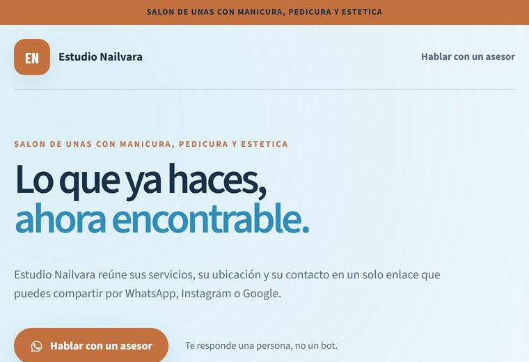Salón de uñas